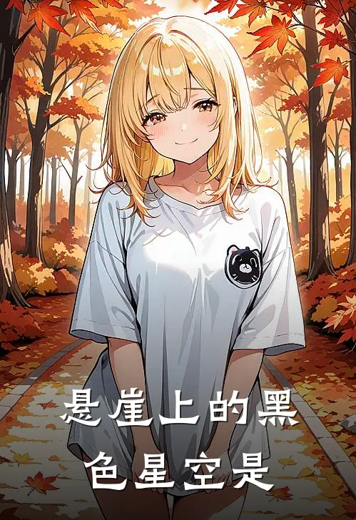 悬崖上的黑色星空是