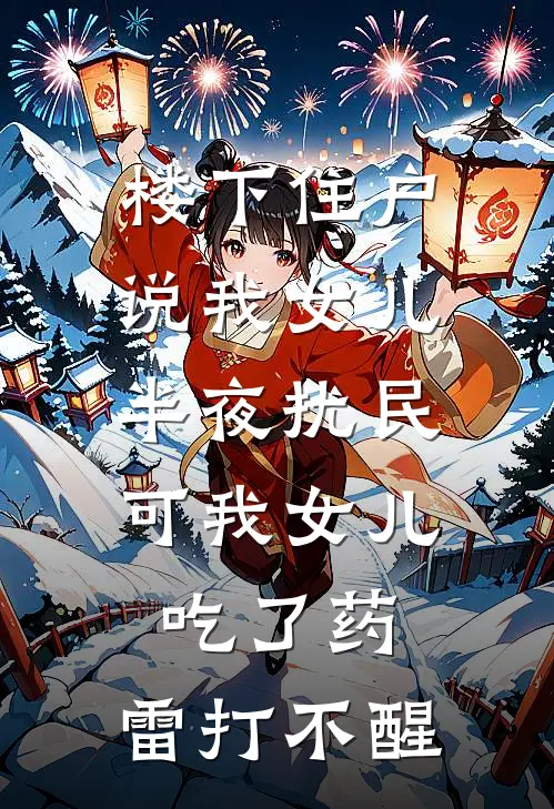 楼下住户说我女儿半夜扰民，可我女儿吃了药，雷打不醒