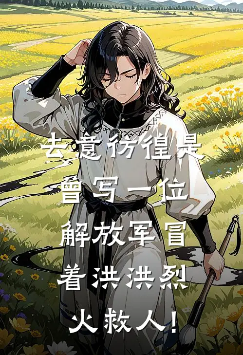 去意彷徨是曾写一位解放军冒着洪洪烈火救人!