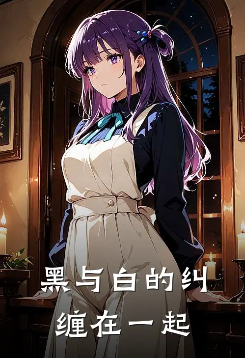 黑与白的纠缠在一起