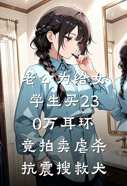 老公为给女学生买230万耳环，竟拍卖虐杀抗震搜救犬